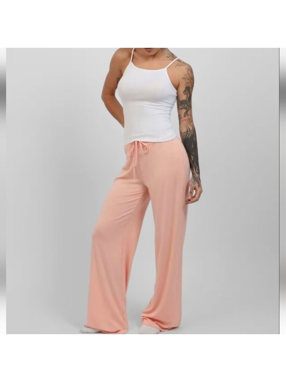 Comfrt Women's Cloud Lounge Pants Peach Size XS